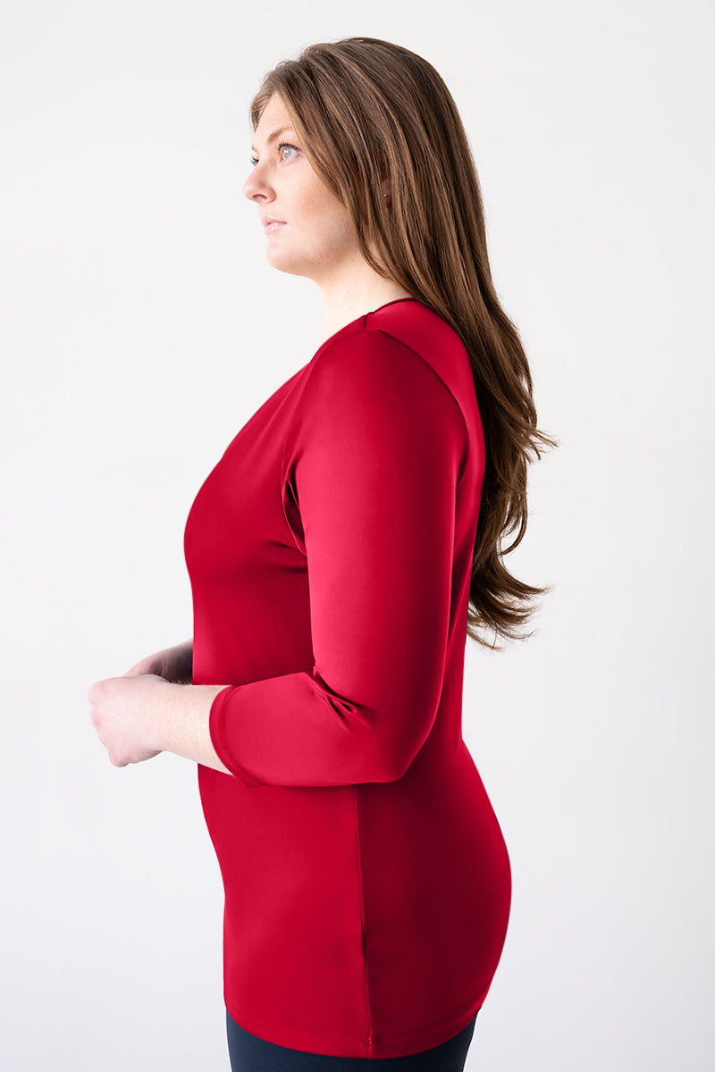 Karen Relaxed V-Neck Top